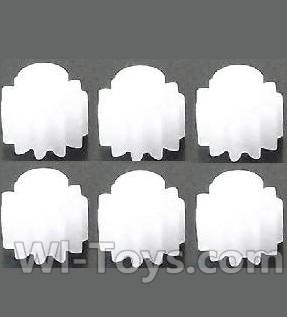 MJX X601H X601 Spare Parts-12-01 Small gear(6pcs),MJX X601H X601 RC Quadcopter Drone Spare Parts Replacement Accessories