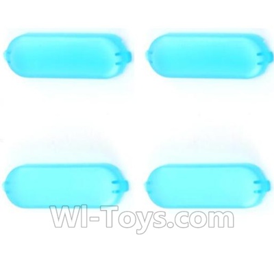 MJX X601H X601 Spare Parts-13 transparent member,lampshade(4pcs)-Blue,MJX X601H X601 RC Quadcopter Drone Spare Parts Replacement Accessories