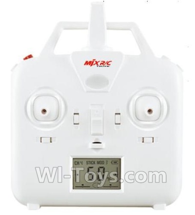 MJX X601H X601 Spare Parts-23-01 Transmitter,Remote control-White,MJX X601H X601 RC Quadcopter Drone Spare Parts Replacement Accessories