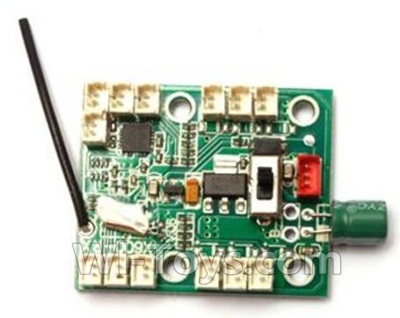 MJX X601H X601 Spare Parts-24 Circuit board,Receiver board,MJX X601H X601 RC Quadcopter Drone Spare Parts Replacement Accessories