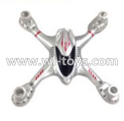 MJX X701 RC Quadcopter parts-02 Upper shell cover,Upper canopy-Gray