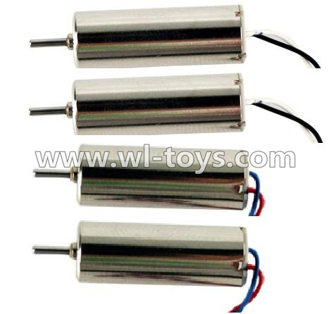 MJX X701 RC Quadcopter parts-31 Reversing-rotating Motor with White and black wire(2pcs) & rotating Motor with red and blue wire(2pcs)