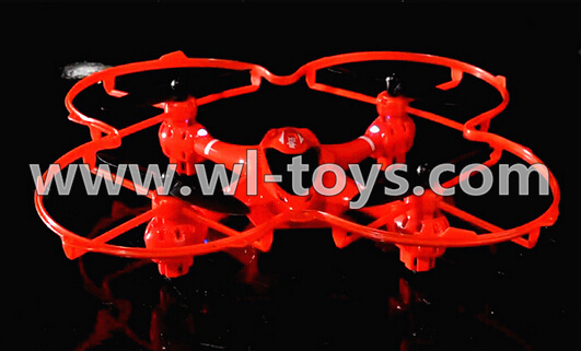 MJX X701 RC Quadcopter parts-38 BNF-Red(Only the X701 Quadcopter,No battery,No transmtter,No charger)