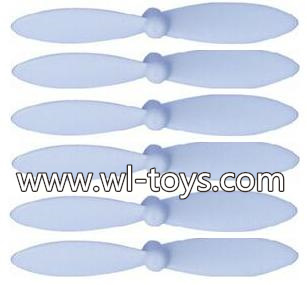 MJX X800 RC Quadcopter Parts-13 Main rotor blades,Propellers(6pcs)-White
