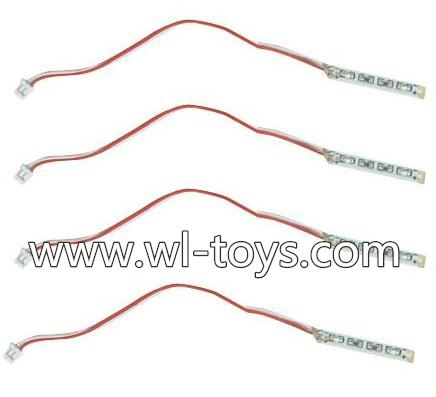 MJX X800 RC Quadcopter Parts-35 Front light(4pcs)