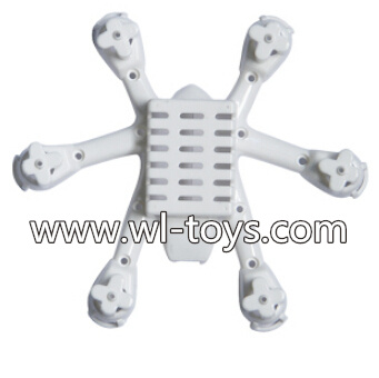 MJX X900 X901 RC Quadcopter Parts-08 Bottom shell cover,Bottom canopy-White