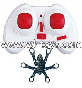 MJX X901 RC Quadcopter Parts-11 MJX X901 Circuit board and Transmitter (Can only be used for MJX X901 Quadcopter)