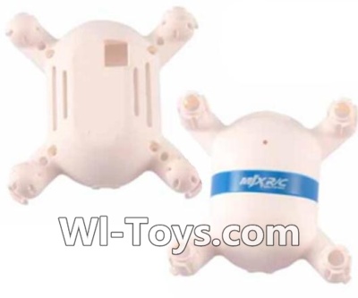 MJX X909T X909 Spare Parts-01 Upper and Bottom shell cover-White,MJX X909T X909-T RC Quadcopter Drone Spare Parts Replacement Accessories