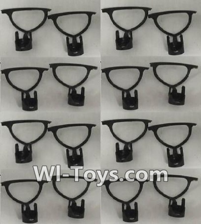 MJX X909T X909 Spare Parts-06-02 Outer protect frame(16pcs)-Black,MJX X909T X909-T RC Quadcopter Drone Spare Parts Replacement Accessories