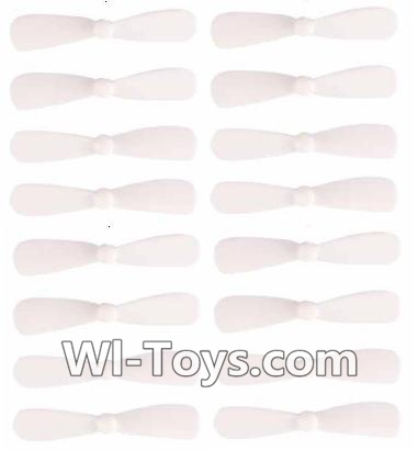MJX X909T X909 Spare Parts-07-02 Propellers,Main rotor blades(16pcs)-White,MJX X909T X909-T RC Quadcopter Drone Spare Parts Replacement Accessories