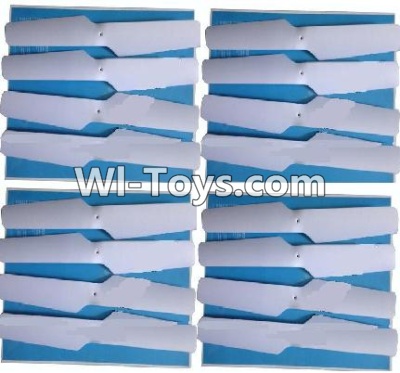 MJ109 Spare parts-05 Propellers,Main rotor blades(16pcs),MingJi 109 109A 109B RC Quadcopter Drone Spare Parts MJ109 Replacement Accessories