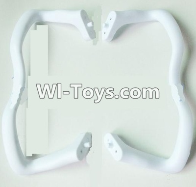 MJ109 Spare parts-09 Landing skid,Under carriage(2pcs),MingJi 109 109A 109B RC Quadcopter Drone Spare Parts MJ109 Replacement Accessories