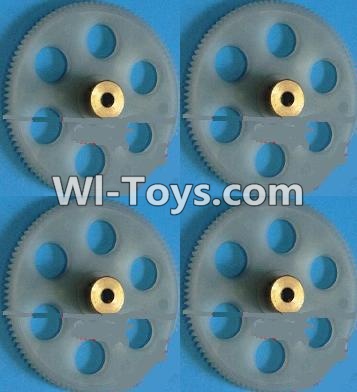 MJ109 Spare parts-17 Main gear(4pcs),MingJi 109 109A 109B RC Quadcopter Drone Spare Parts MJ109 Replacement Accessories