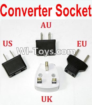 MJ109 Spare parts-25 Standard Adapter Universal Converter Socket(You can choose AU,US,EU,UK Version),MingJi 109 109A 109B RC Quadcopter Drone Spare Parts MJ109 Replacement Accessories