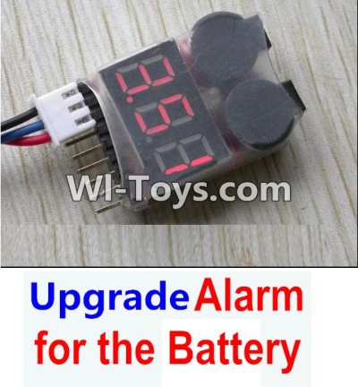 MJ109 Spare parts-26 Upgrade Alarm for the Battery,Can test whether your battery has enouth power,MingJi 109 109A 109B RC Quadcopter Drone Spare Parts MJ109 Replacement Accessories
