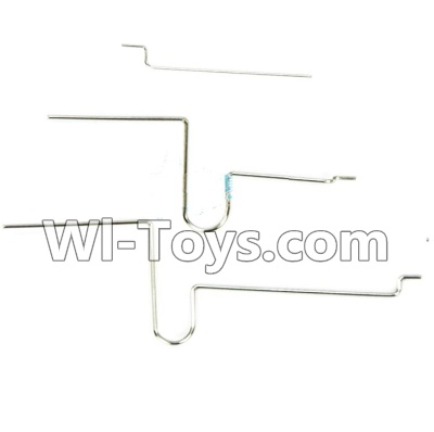 Wltoys F929 Elevator Servo Pull Rod Wire(Total 3pcs). WLtoys F929 RC AirPlane parts RC Fixed Wing Plane parts