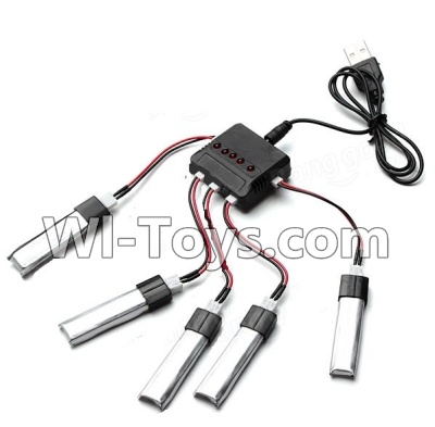 Wltoys F929 Upgrade 1-to-5 balance charger and USB Charger & coversion Wire(5pcs). WLtoys F929 RC AirPlane parts RC Fixed Wing Plane parts