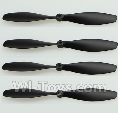 WLtoys F949 RC Flugzeug Ersatzpropeller – Schwarz, Aus PA66, Passend Für Das 3CH Modell