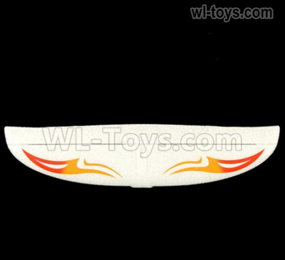 Wltoys F959 Horizontal Tail wing, F959-03. Orange Color.Horizontal, Balance empennage. Wltoys F959 Sky King RC Plane Parts Accessories