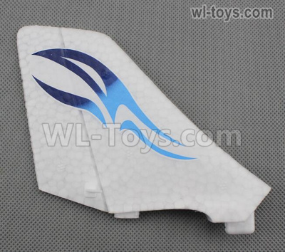 Wltoys F959 Verticall tail wing,F959-04. Blue Color. Verticall Balance empennage. Wltoys F959 Sky King RC Plane Parts Accessories