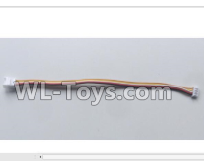 XK A100 J11 Steering gear extension line set-A130.0010 Parts,XK A100-SU27 J11 RC Plane Parts
