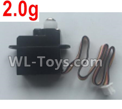 XK A100 J11 2.0g Servo,Steering Servo Parts-A120.0010 Parts,XK A100-SU27 J11 RC Plane Parts