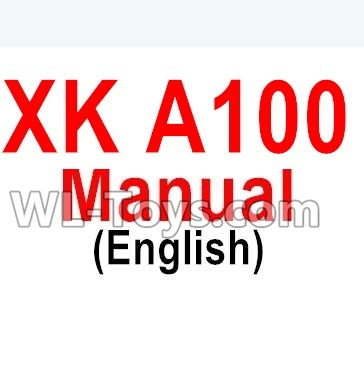 XK A100 J11 Manual pdf Parts,XK A100-SU27 J11 RC Plane Parts