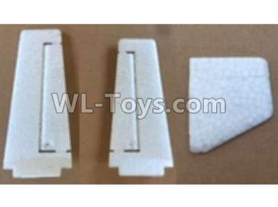 XK A110 Tail wing group-A110.0002 ,XK A110 Predator RC AirPlane Spare Parts Accessories,XK A110 RC Fixed Wing Plane Parts