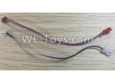 XK A110 Motor extension cord set(2pcs)-A110.0009 ,XK A110 Predator RC AirPlane Spare Parts Accessories,XK A110 RC Fixed Wing Plane Parts