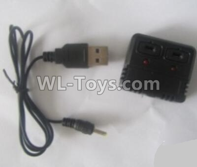 XK A110 USB Charger and Balance charger-V966.027,XK A110 Predator RC AirPlane Spare Parts Accessories,XK A110 RC Fixed Wing Plane Parts