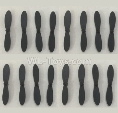 Wltoys XK A120 Propellers Parts,Main rotor blades(16pcs)-A110.0011,Wltoys XK A120 Parts,Airbus A380 Toy Plane And Airbus A380 rc plane Parts
