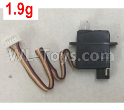 Wltoys XK A130-Y20 1.9g Servo,Steering Servo Parts-A100.0010,XK A130-Y20 RC Plane Drone Parts,A130-Y20 C-17 RC Plane Parts