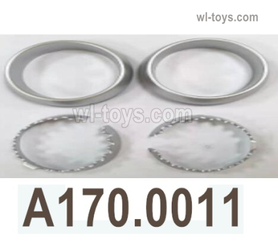 Wltoys XK A170 Parts decorative set.A170.0011.Total 4pcs.Wltoys XK A170 Boeing 747 RC Plane Toy Accessories.