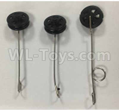 Wltoys XK A180 Landing Gear Parts-A180.00011, Spare Parts Accessories for the XK A180 RC Plane, XK A180 Raptor Plane Parts.