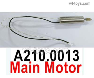 Wltoys XK A210 Parts Main motor unit with the Motor gear.A210.0013.Total 1 Set.Wltech XK A210 T28 RC Plane Toy Plane, RC AirPlane RC Glider