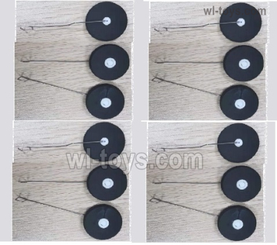 Wltoys XK A210 Parts Landing Gear Group.A210.0010.Total 4 Set.Wltech XK A210 T28 RC Plane Toy Plane, RC AirPlane RC Glider