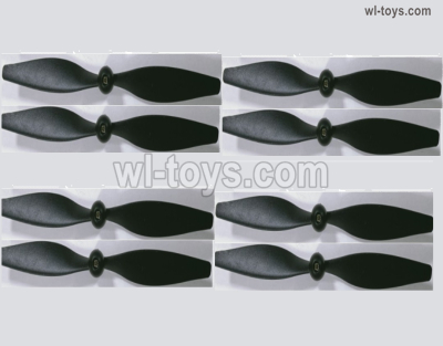 Wltoys XK A220 Parts Propellers,Rotor blades,Total 8pcs.A220.0006