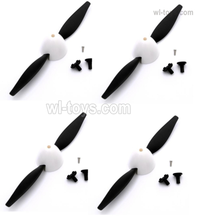 Wltoys XK A250 Parts A250.0005 Propellers,Rotor blades,Total 4 Set.It include the Propellers,Clips and protective cover.