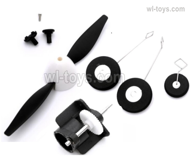 Wltoys XK A250 Parts Crash set 2.It includes the A250.005,0010,0015.(Propellers assembly,Landing gear,Deceleration group)
