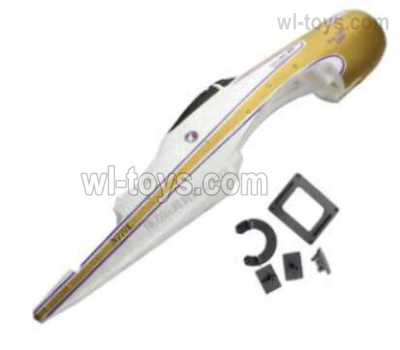 Wltoys XK A260 Parts A260.0002 Fuselage Body foam assembly.