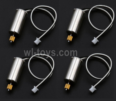 Wltoys XK A260 Parts A220.0011 Main motor unit with the Motor gear.Total 4 set.XK A260 Rare Bear F8F RC Plane Accessories.
