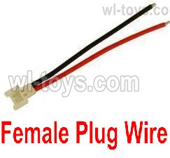 Wltoys XK A260 Parts Female Plug Wire for the Receiver board.Total 1pcs.XK A260 Rare Bear F8F RC Plane Accessories.