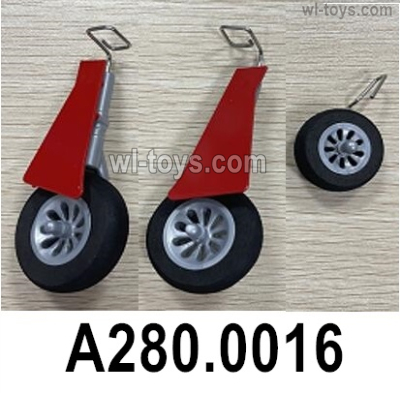 Wltoys XK A280 Parts Landing skid,Landing gear set.A280.0016.Total 1 Set.Wltoys XK A280 P-51 MUSTANG RC Plane Toy Plane, RC AirPlane RC Glider Accessories.