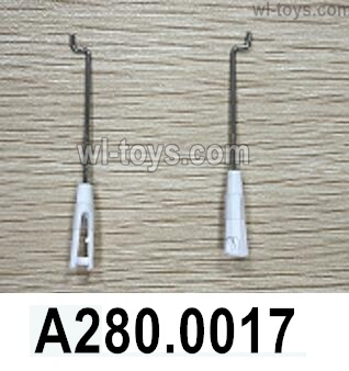 Wltoys XK A280 Parts Aileron wire group.φ0.8X32mm.A280.0017.Wltoys XK A280 P-51 MUSTANG RC Plane Toy Plane, RC AirPlane RC Glider Accessories.