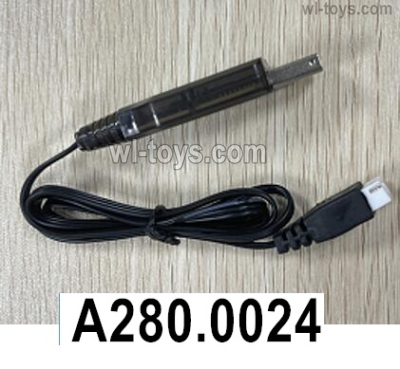 Wltoys XK A280 Parts USB Charger.A280.0024.Wltoys XK A280 P-51 MUSTANG RC Plane Toy Plane, RC AirPlane RC Glider Accessories.