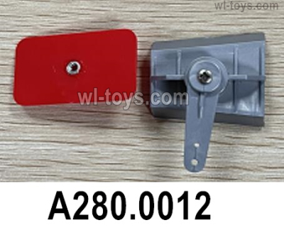 Wltoys XK A280 Parts Fuselage Plastic Parts Set 1.A280.0012.Wltoys XK A280 P-51 MUSTANG RC Plane Toy Plane, RC AirPlane RC Glider Accessories.