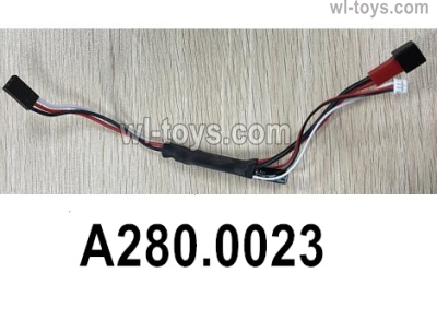 Wltoys XK A280 Parts ESC Board.A280.0023.Electronic speed governor group.Wltoys XK A280 P-51 MUSTANG RC Plane Toy Plane, RC AirPlane RC Glider Accessories.