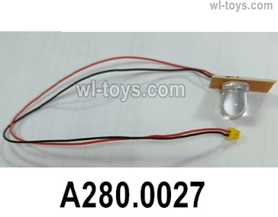 Wltoys XK A280 Parts Tail light bar group.A280.0027.Wltoys XK A280 P-51 MUSTANG RC Plane Toy Plane, RC AirPlane RC Glider Accessories.