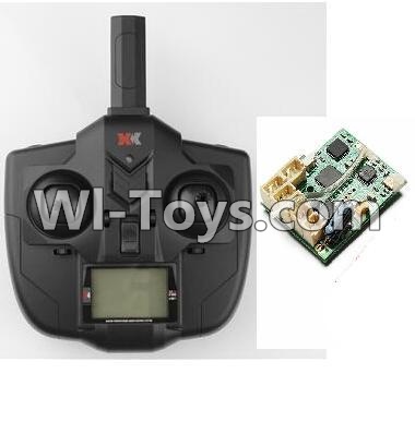Wltoys XK A430 Transmitter & Circuit board,Wltoys XK A430 Edge RC AirPlane Spare Parts Accessories,Wltoys XK A430 RC RC Fixed Wing Plane Replacement Parts