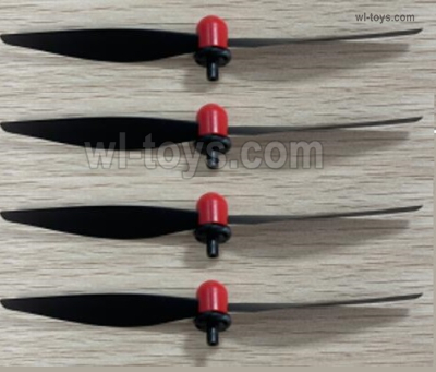 Wltoys XK A500 Parts 4pcs Propellers unit.A500.0005.It includeS the Blades,Protective cover and propeller Clips.Wltoys XK A500 Q-F4U Corsair Fighter RC Plane Toy Plane, RC AirPlane RC Glider Accessories.